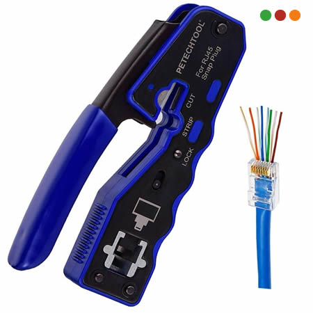 Herramientas Pinza Crimpar EZ Pass Through