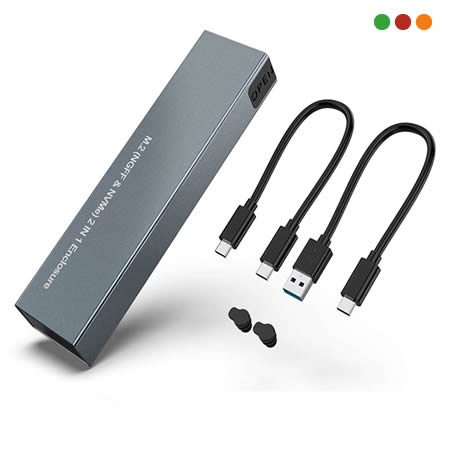 Gabinete M2 USB 3.0 Aluminio Generico