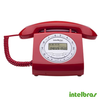 zzTelefonia Telefono TC8312 ID-Rojo Intelbras