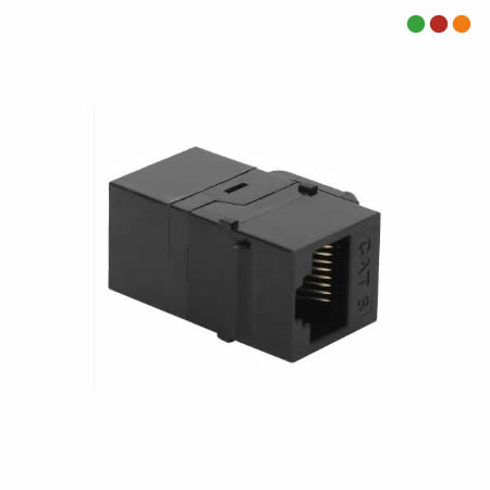 Conector / Ficha RJ45 CAT6 Cupla Hembra / Hembra OEM