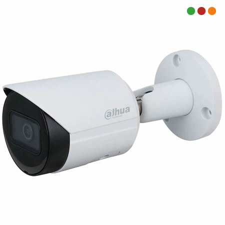 Seg. IP Cam. BULLET 2MP 2.8MM. WIZSENSE SMART / IPC-HFW2241SP-S | DAHUA