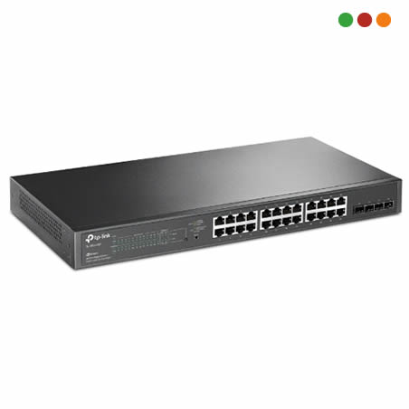 SWITCH TP-LINK TL-SG2428P 24P 10/100 + 4P 1000
