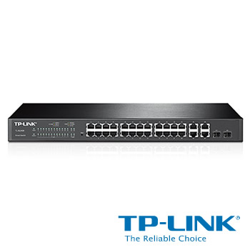 SWITCH TP-LINK TL-SG2428P 24P 10/100 + 4P 1000