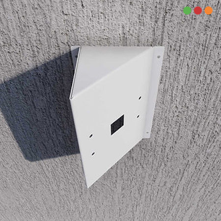 Porteria IP Soporte 45º p/PROTECTOR de TOTEM | BLANCO | 07-45GRA-PROTECTM