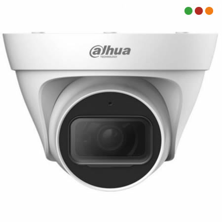 Seg. IP Cam. DOMO 2MP SMART / 2.8MM. CON AUDIO / IPC-HDW1230T1P-A | DAHUA