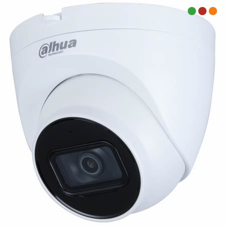 Seg. IP Cam. DOMO 2MP SMART / 2.8MM. CON AUDIO / IPC-HDW1230T1P-A | DAHUA