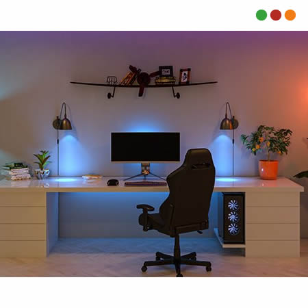 Lampara LED WiFi SMART RGB Intelbras 10 Watts EWS 407 IZY