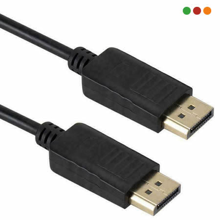 Cable DisplayPort Anbyte macho macho 1,8 mts