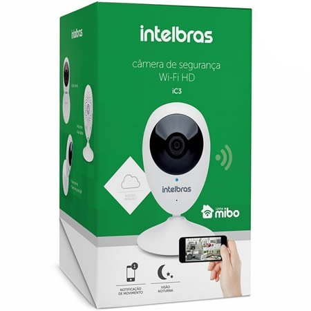 Cámara Cloud Wifi MIBO IC3 INTERIOR c/SD INTELBRAS