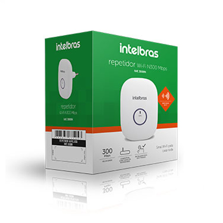 Red Inal-Repetidor 300N-IWE 3000N INTELBRAS