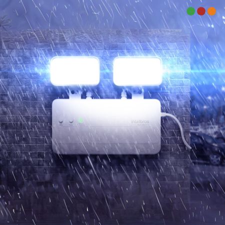 Luz de Emergencia 1200 Lum.| 250m2 | BLA 1202 IP65 Homologada-INTELBRAS