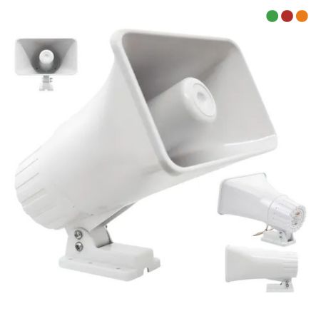 Porteria IP Altavoz + Amplificador + RCA | Plastica p/EXT