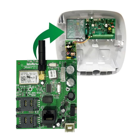 Modulo GPRS y Ethernet para AMT4010-XEG 4000 Intelbras