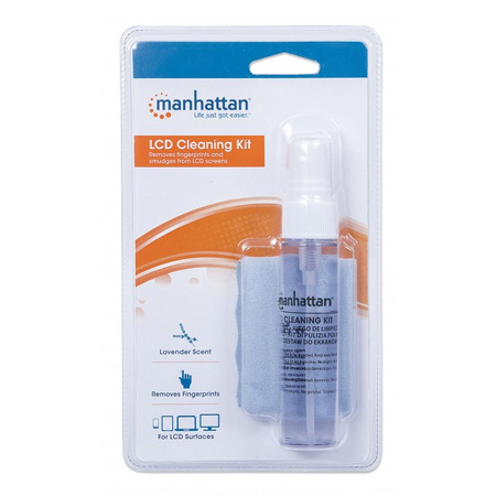 Limpia LCD 30ml Kit Gel Lavanda Manhattan