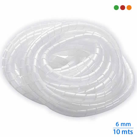 Organizador Espiral 6mm 10 mts Natural