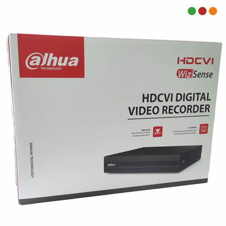 Seg. CCTV DVR-XVR 720p 8 Canales 1B08-I | Inteligencia | Dahua