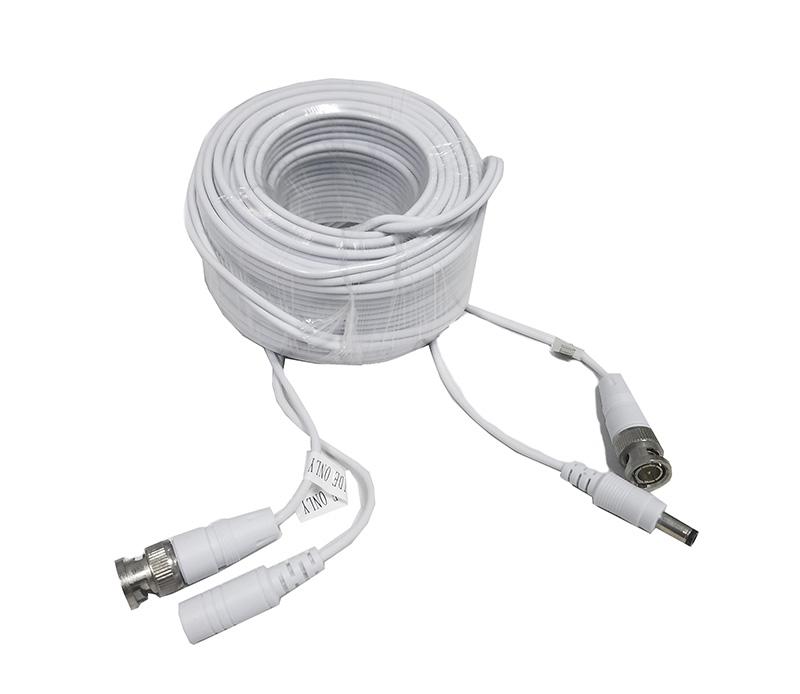 Cable BNC p/camaras HD 18 mts DC+VIDEO OEM