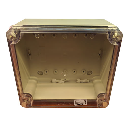 Caja 170 x 145 x 90 mm IP55 Tapa Trans. Steck 82SLB271T