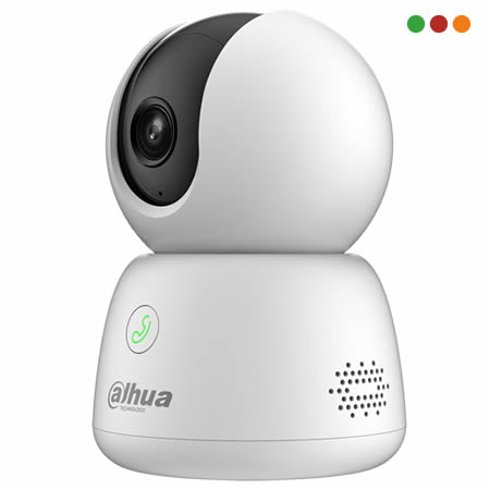 Seg. IP Cam. Wifi Cloud HERO 3MP INTERIOR / PTZ 360º / IPC-H3BP-DAHUA