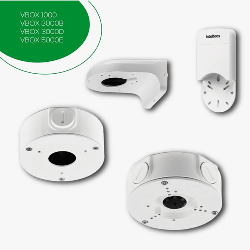 Caja para Balunes / Metal INT-VBOX 3000 D INTELBRAS