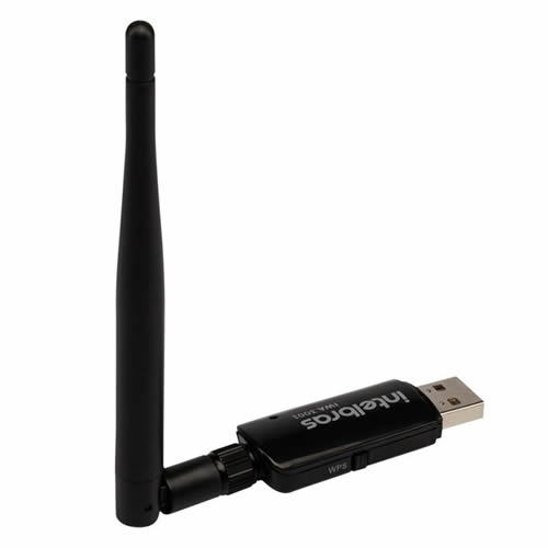 Adaptador WiFi USB 300N IWA3001 Antena Extraible INTELBRAS