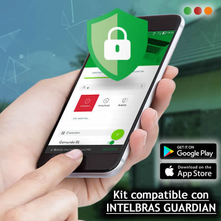 Kit CCTV 1080 Lite XVR 4ch + 2Domo + 2Bullet 500G Intelbras