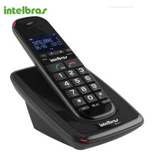 Telefono Inal. TS63 V ID Negro Intelbras