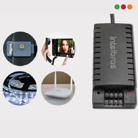 Seg. CCTV Fuente AC/DC 10 A / 12v | EF 1210+ Intelbras