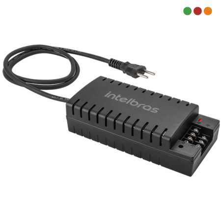 Seg. CCTV Fuente AC/DC 10 A / 12v | EF 1210+ Intelbras