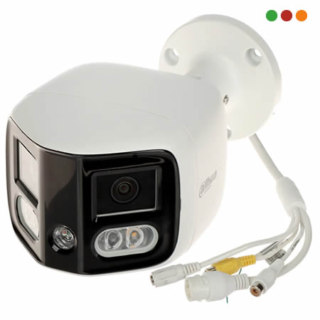 Seg. IP Cam. BULLET 8MP 4K TIOCDUO 180º (3 EN1) / IPC-PFW3849SP-A-1 | DAHUA