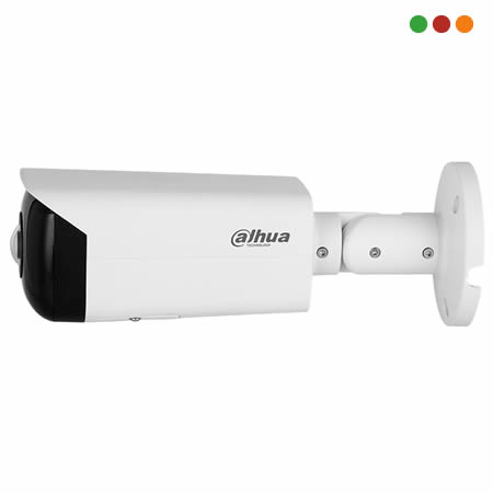 Seg. IP Cam. BULLET 4MP 2.1MM. WIZSENSE / 180° / IPC-HFW3441TP-AS-P | DAHUA
