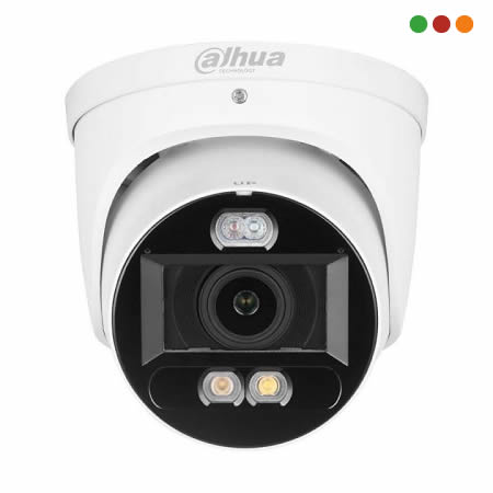 Seg. IP Cam. DOMO 8MP 4K DISUACION ACTIVA / IPC-HDW3849HP-AS-PV | DAHUA