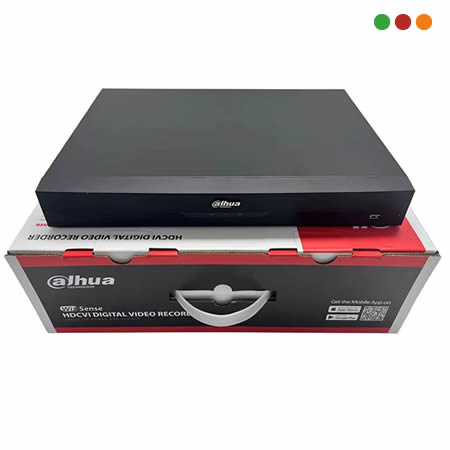 Seg. CCTV DVR-XVR 1080p 16 Ch. 2 HDD 5MPX INTEL / XVR5232AN-I3 | DAHUA