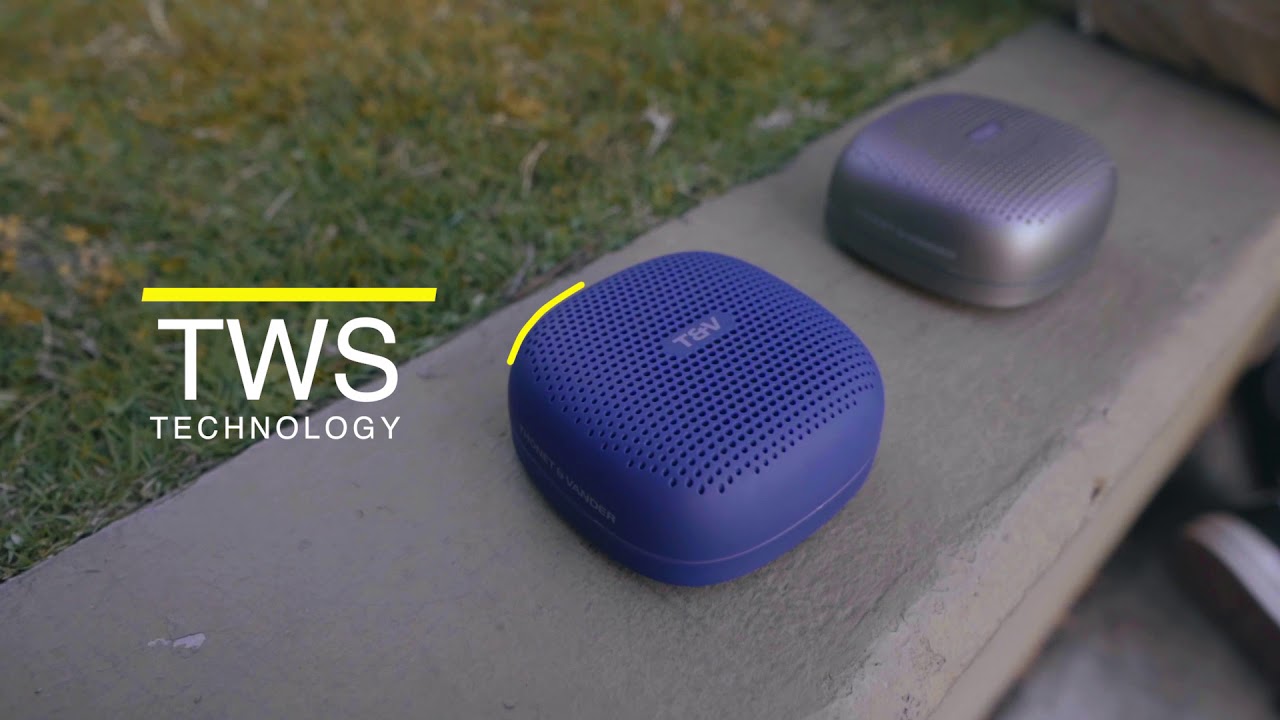 Parlante Thonet & Vander Portable BT Duett Azul