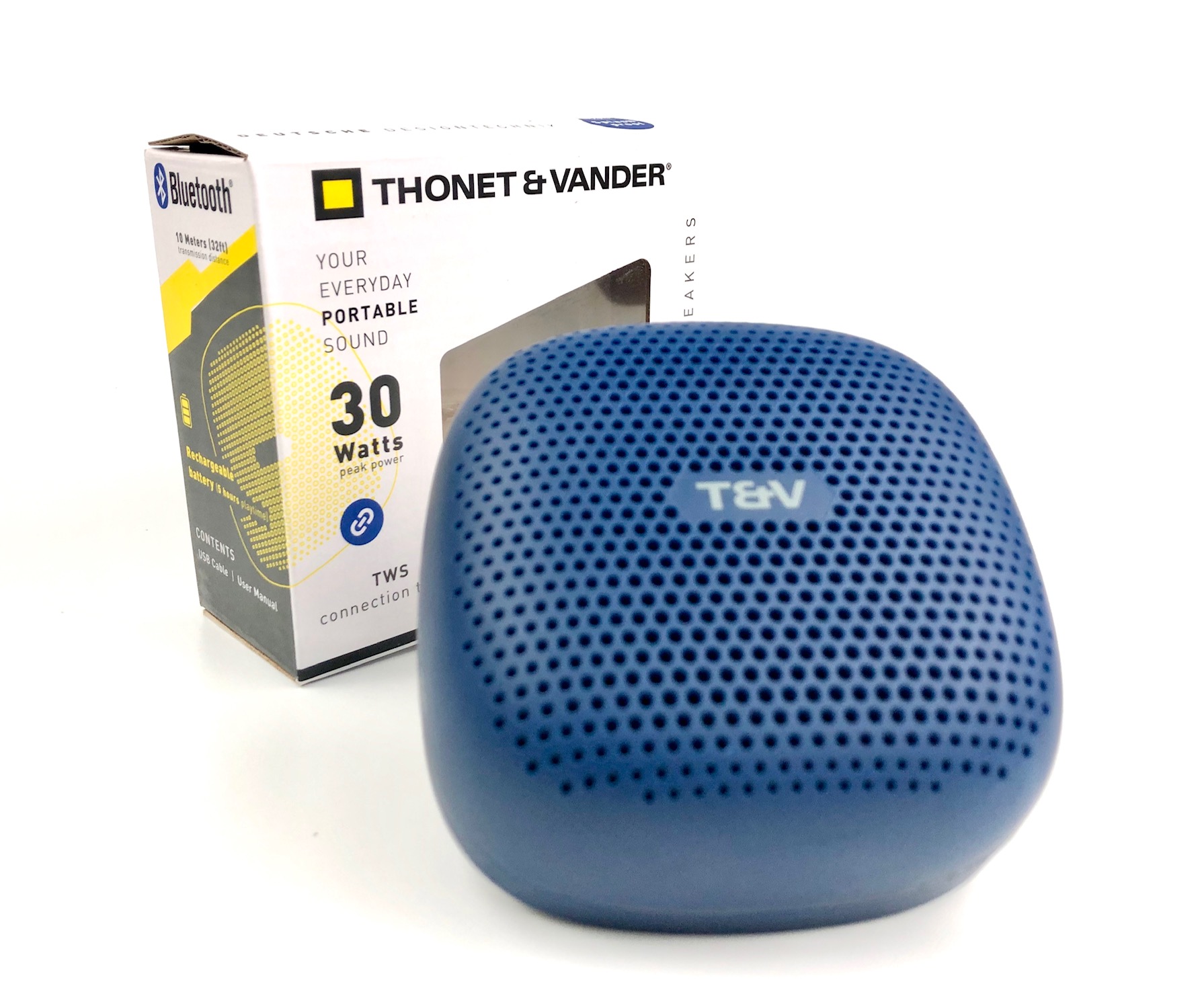 Parlante Thonet & Vander Portable BT Duett Azul