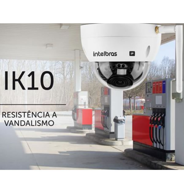 Camara Domo 2MP VIP 3230DW 2,8mm WiFi IP67-IK10 INTELBRAS