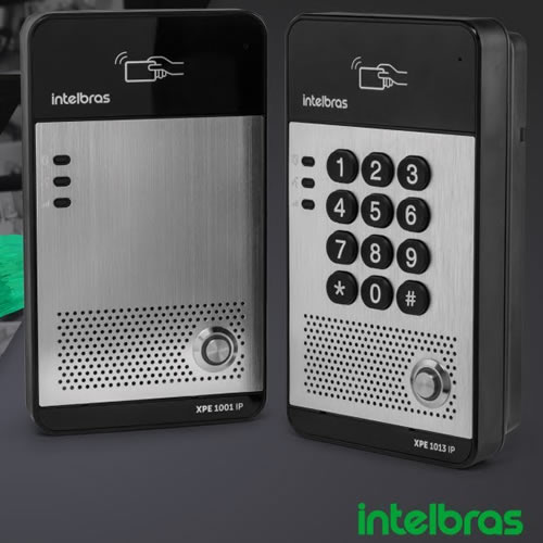 Portero Electronico INTELBRAS XPE 1013 IP Frente de Calle