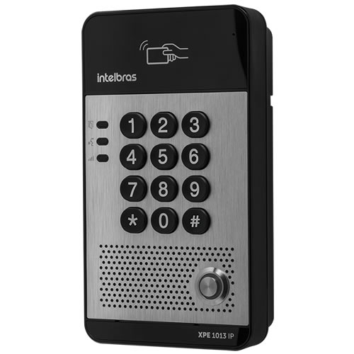 Portero Electronico INTELBRAS XPE 1013 IP Frente de Calle
