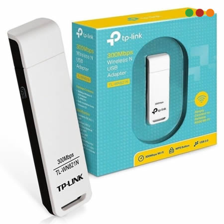 Adaptador WiFi USB 300N TL-WN821N TP-LINK