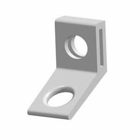 Soporte de anclaje en L para fleje o tornillo