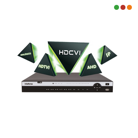 DVR XVR 4K 16 Canales INTELBRAS MHDX5116