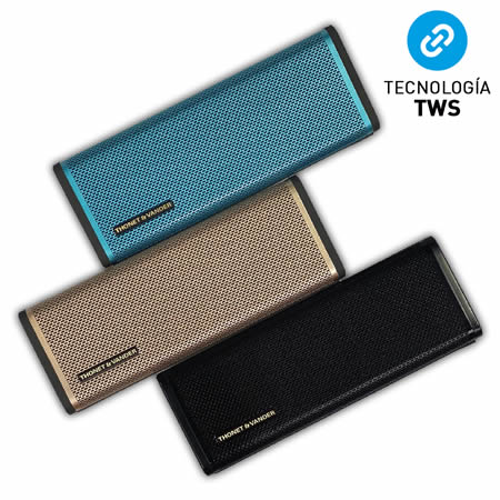 Parlante Thonet & Vander Portable BT Frei TOPP Negro