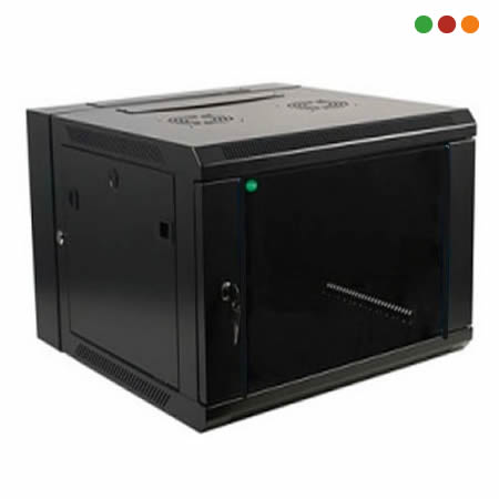 Rack de Pared 9U Pivotante 600x550 mm