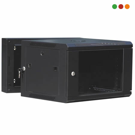 Rack de Pared 6U Pivotante 600x550 mm