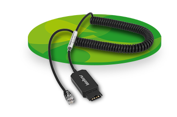 Auricular-Adaptador RJ9 Intelbras