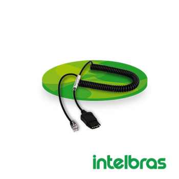 Auricular-Adaptador RJ9 Intelbras