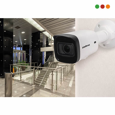 Camara Bullet 2MP VIP 3240Z VF 2.8 a 12 POE SD INTELBRAS