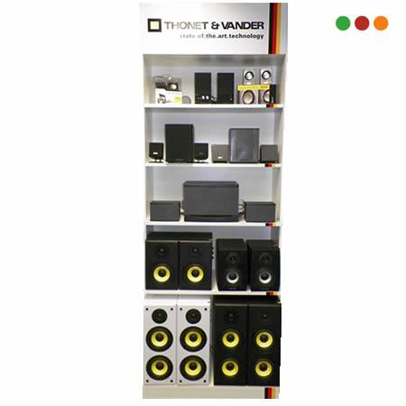 Exhibidor Parlantes Thonet & Vander Alto
