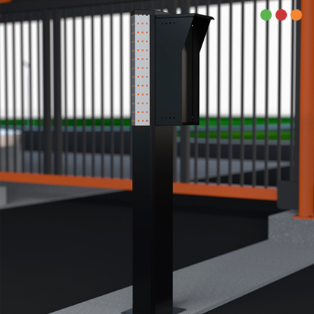 TOTEM CLASSIC P Vehicular 1,35m | A. 15cm | VERDE | 4135-P-PROTECTM