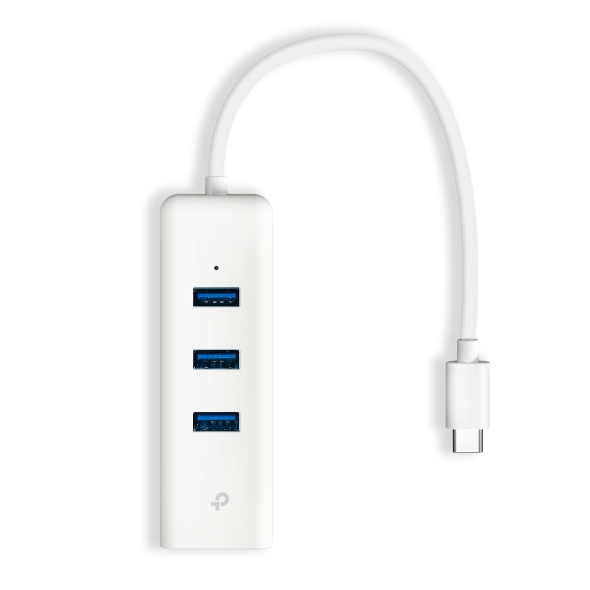 Conversor USB C a Red 10/100/1000 Gigabit + Hub USB 3.0 UE330C | TP-LINK